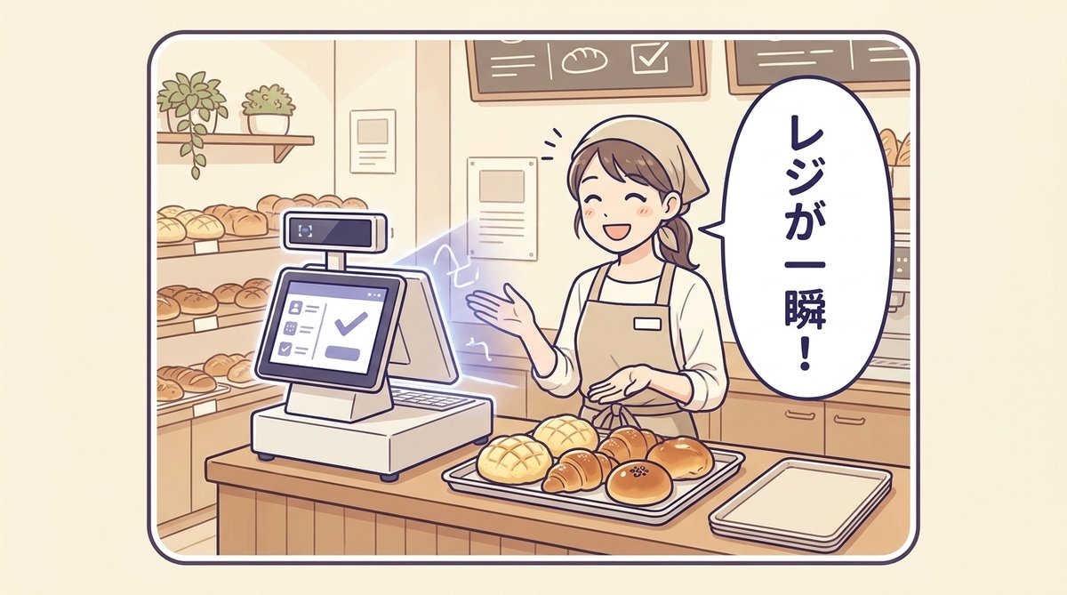 画像認識レジがトレーのパンを一瞬で見分けるパン屋のレジ